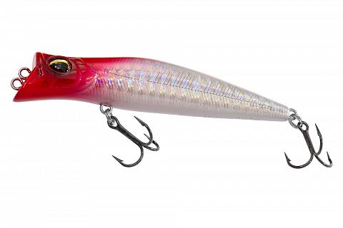 Фото воблер kyoda pocky minnow-80f, длина 80 мм, вес 6,5 гр, цвет p1036 заглубление 0 - 0,2 м.
