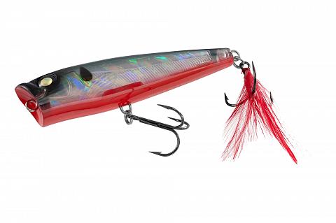 Фото воблер kyoda shine pop-65f, длина 6,5 см, вес 7,5 гр, цвет p231, заглубление поверхностное