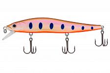 Фото воблер kyoda pre-stun minnow-110f, длина 11,0 см, вес 13,0 гр, цвет p1042-1, заглубление 0-1,0 м