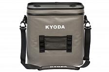 Фото tермобокс kyoda, жесткий каркас 25 л, цвет серый, sc25