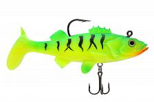 Фото виброхвост оснащённый condor crazy bait nwpe04# размер 100 мм, вес 25 гр, цвет 06# (2 шт)