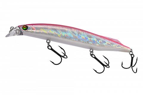 Фото воблер kyoda sibas minnow-125f, длина 12,5 см, вес 22 гр, цвет p136, заглубление 0,6-0,8 м.