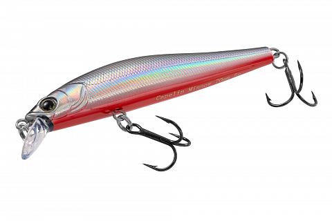 Фото воблер kyoda capelin minnow-70sp, длина 7,0 см, вес 5.0 гр, цвет p1241,  заглубление 0-0.5 м.