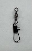Фото вертлюг с карабином barrel swivel with interlock snap, размер 09 (100шт.)