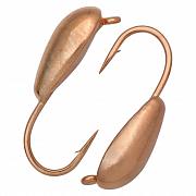 Фото рисинка с ушком d 4,0 мм, вес 0,75 гр, медь /10 шт/