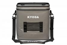Фото tермобокс (рюкзак) kyoda, жесткий каркас 25 л, цвет серый, sc25-bp
