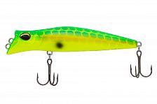 Фото воблер kyoda pocky minnow-80f, длина 80 мм, вес 6,5 гр, цвет p1879 заглубление 0 - 0,2 м.