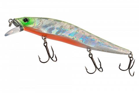 Фото воблер kyoda pre-stun minnow-110f, длина 11,0 см, вес 13,0 гр, цвет p1648, заглубление 0-1,0 м