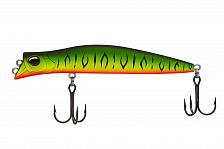 Фото воблер kyoda pocky minnow-100f, длина 100 мм, вес 10,5  гр, цвет p1155  заглубление 0 - 0,2 м.