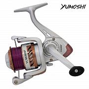 Фото катушка yumoshi "yk-6000", 3 подшипника, передний фрикцион, с леской