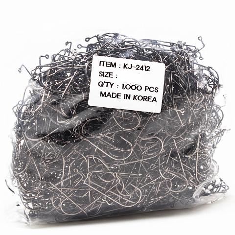 Фото крючок джиговый kumho kj-2412, №4/0 bn (1000 шт./упак.)