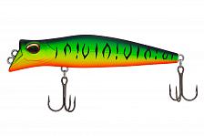 Фото воблер kyoda pocky minnow-80f, длина 80 мм, вес 6,5 гр, цвет p1039-1 заглубление 0 - 0,2 м.