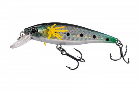 Фото воблер kyoda zigbang minnow-65su, длина 6,5 см, вес 5,5 гр, цвет p94, заглубление 0,5-0,9 м.