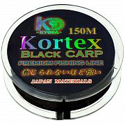 Фото kortex black carp d-0,45 мм, l-150 м, цвет чёрный, разрывная нагрузка 14,26 кг (6 шт/упак)