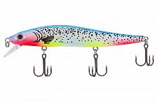 Фото воблер kyoda pre-stun minnow-110f, длина 11,0 см, вес 13,0 гр, цвет p2278, заглубление 0-1,0 м